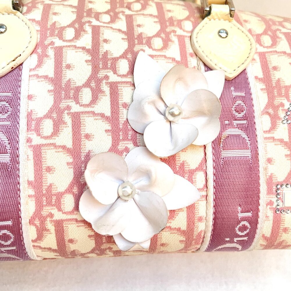 Christian Dior vintage Y2K Trotter Pink pink monogram bag - Picture 14 of 16